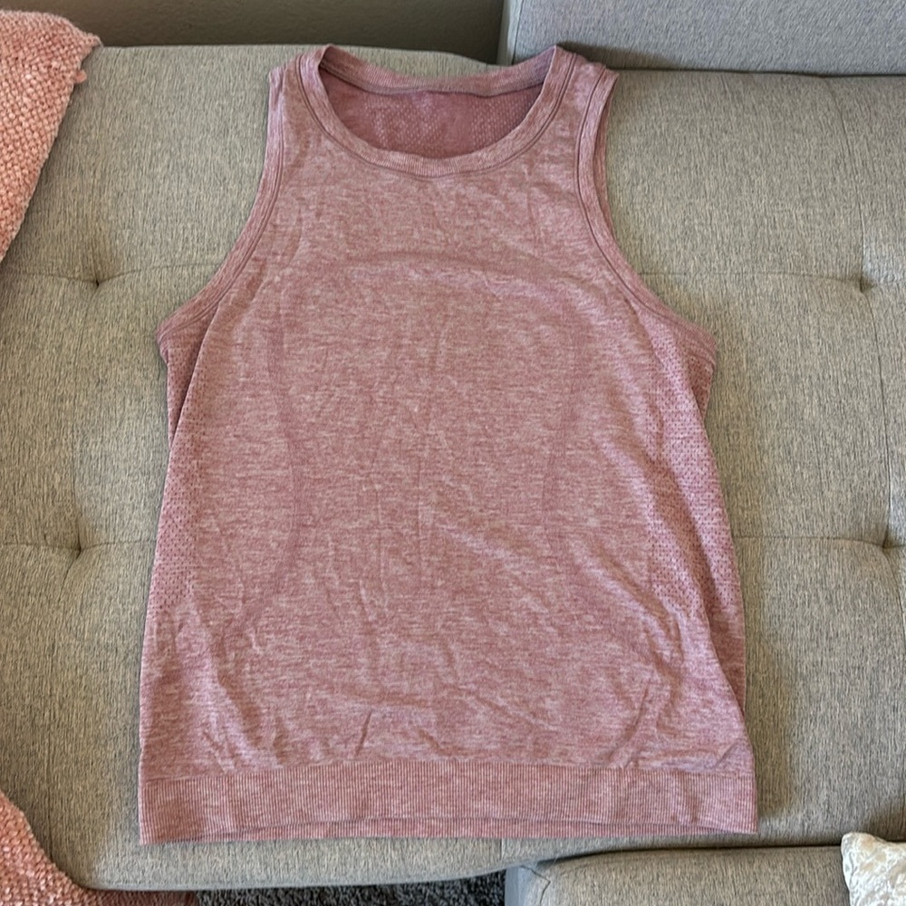 Pink Lululemon Tank